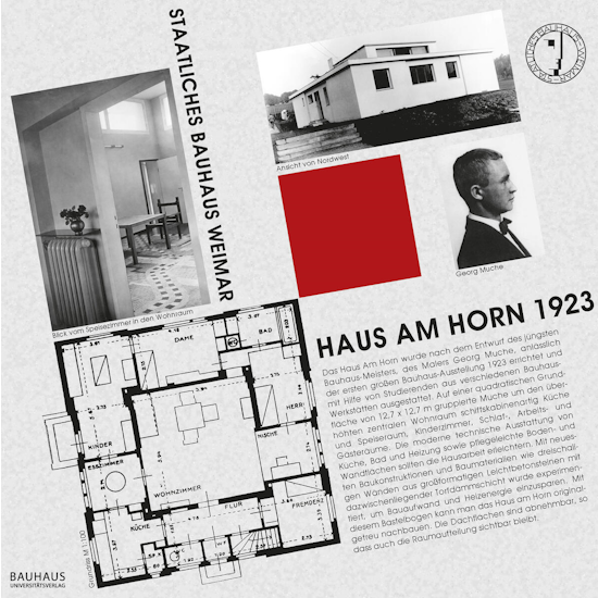 Haus Am Horn, Bastelbogen