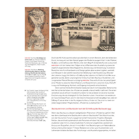 Katalog "Bauhaus und Nationalsozialismus"