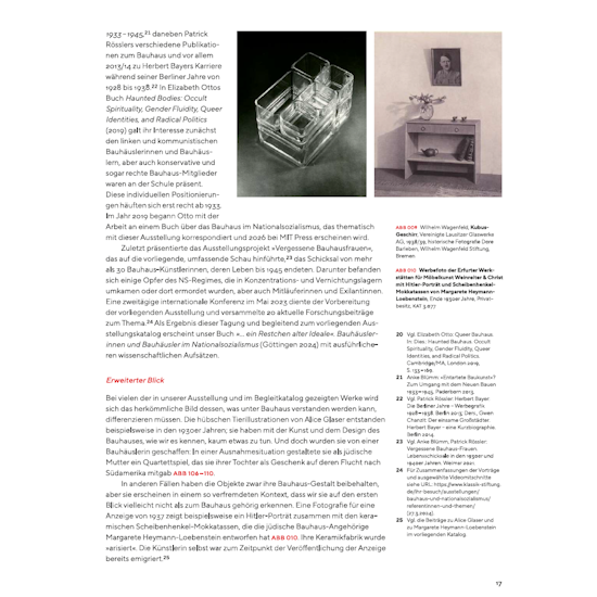 Katalog "Bauhaus und Nationalsozialismus"