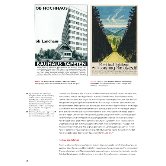 Katalog "Bauhaus und Nationalsozialismus"