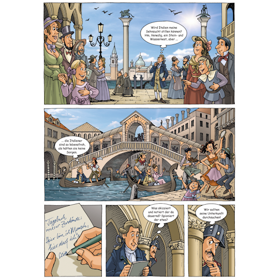 Comic-Heft, Goethe - Auf der Suche nach Erkenntnis und Glück