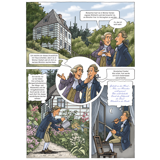 Comic-Heft, Goethe - Auf der Suche nach Erkenntnis und Glück