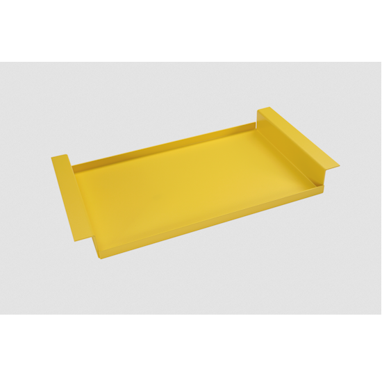 Tablett, Aluminium, verschiedene Farben