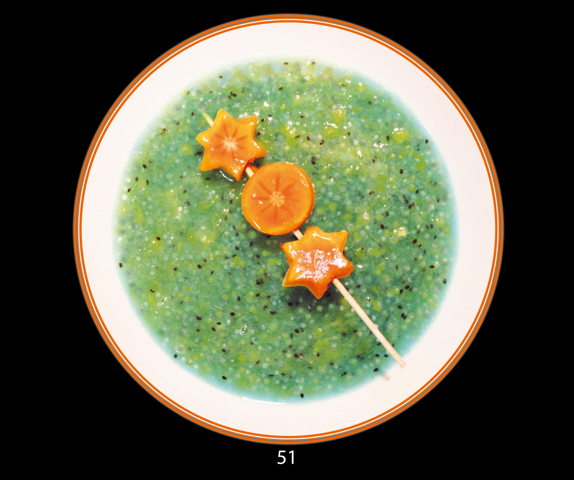 Kochbuch, Die wahren Farben der Suppe