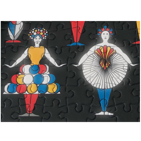 Minipuzzle, Triadisches Ballett (Oskar Schlemmer)