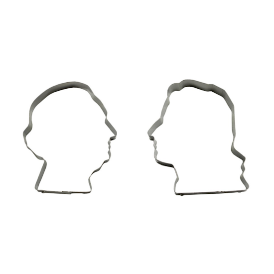 Teigausstecher, Goethe / Schiller