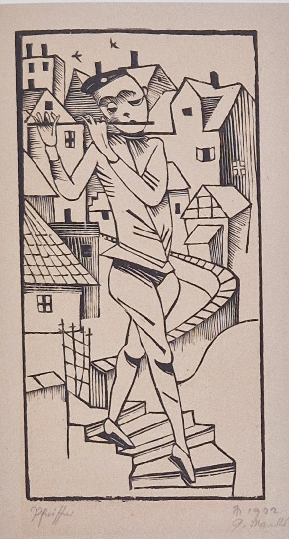 Gerhard Marcks. Frühe Holzschnitte des Bauhaus-Meisters -Sammlung HHW