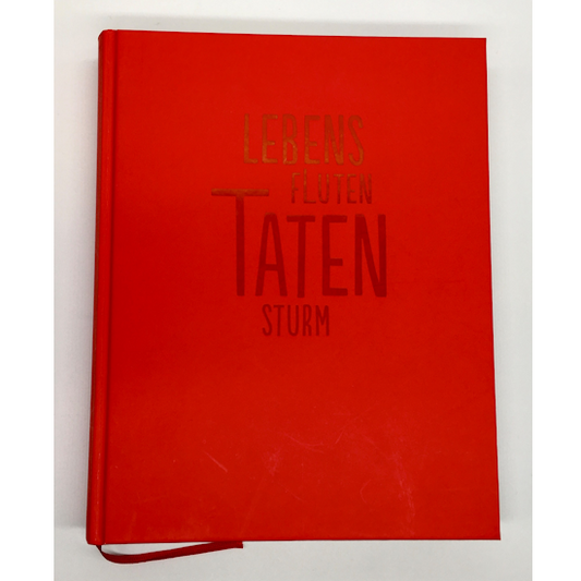 Katalog "Lebensfluten Tatensturm", Goethe-Nationalmuseum