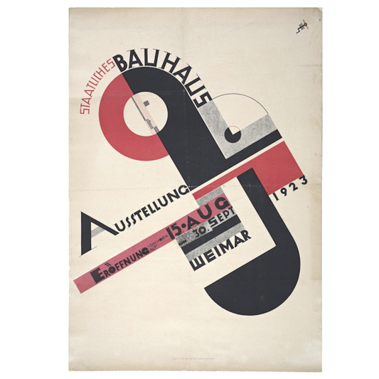 Poster, Bauhaus-Ausstellung (1923)