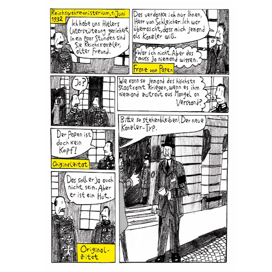Comic: "Intrigen um die Macht" (1932-1933)